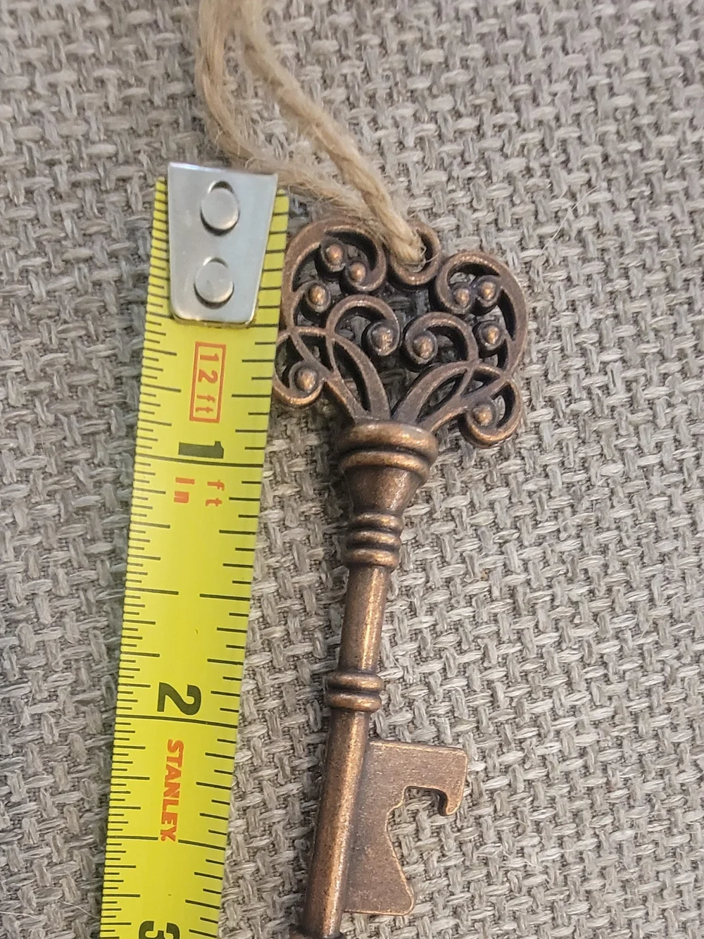48 Pc Vintage Skeleton Key Bottle Opener Favors Lot 43 with Wooden Tags 5 Plain